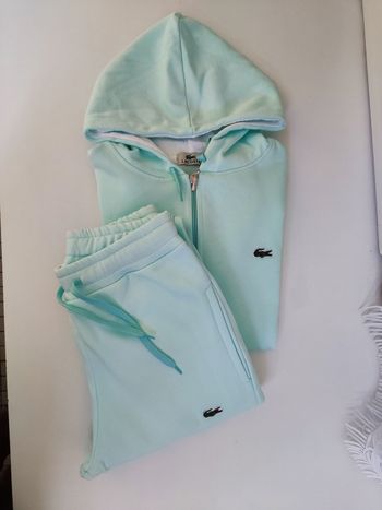 Ensemble jogging Lacoste vert clair taille S