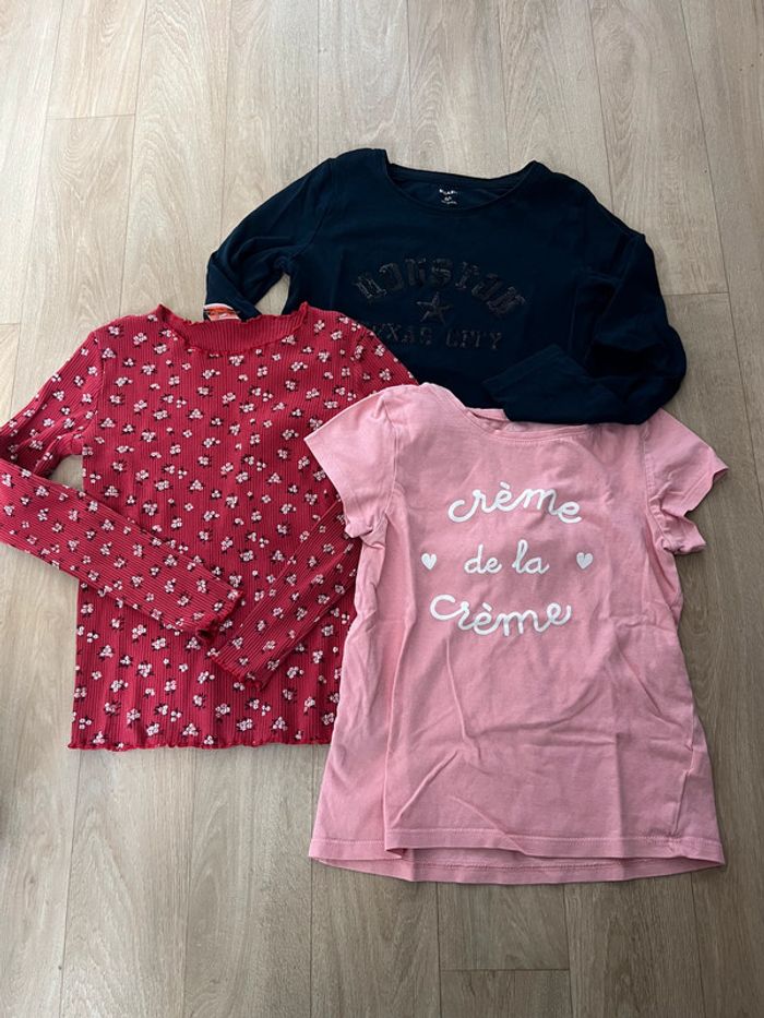 Lot de 3 haut 8 ans