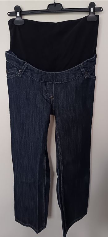 Pantalon grossesse T 36 ceinture réglable