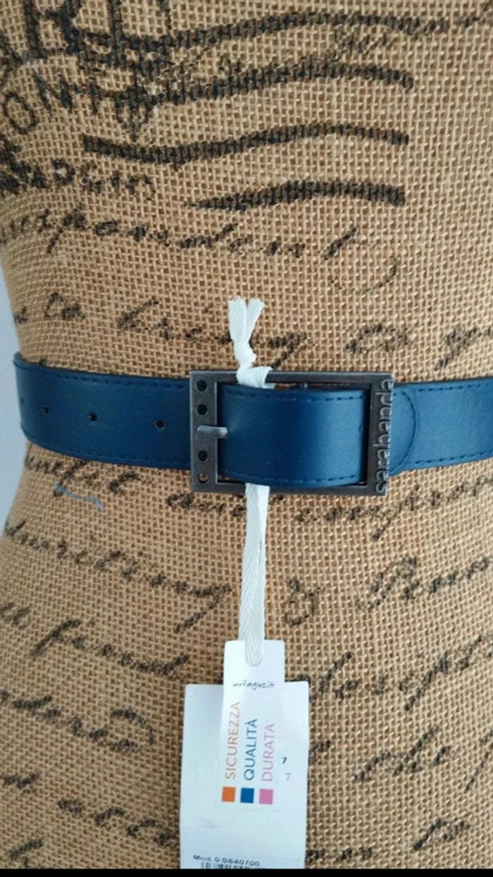 Ceinture bleu garçon 7 ans - photo numéro 2