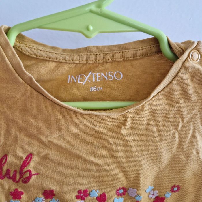 86 cm tee-shirt jaune moutarde club happy - photo numéro 3