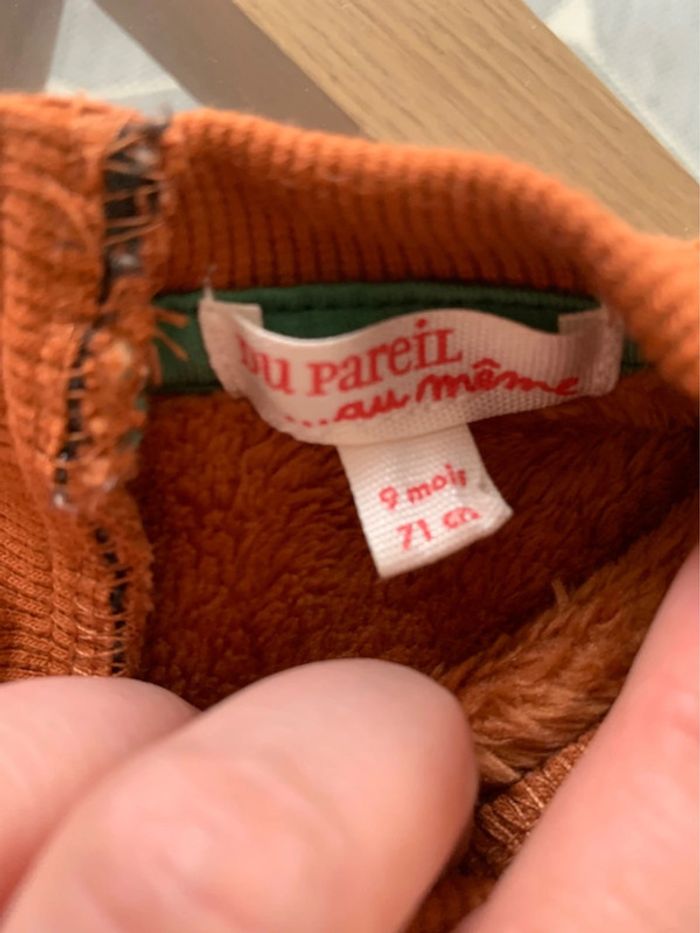 Pull polaire bébé 9 mois - photo numéro 2