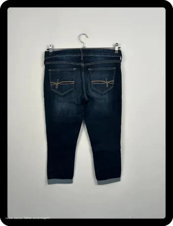 Jean Levi's Denizen Femme Marine | Low Rise Slim Crop | Taille W30 FR40 | Très Bon État | BP50