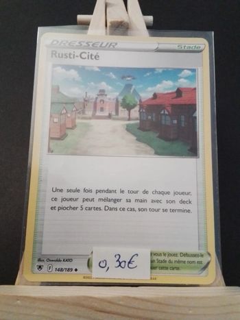 Carte Pokémon Rusti-Cité 148/189