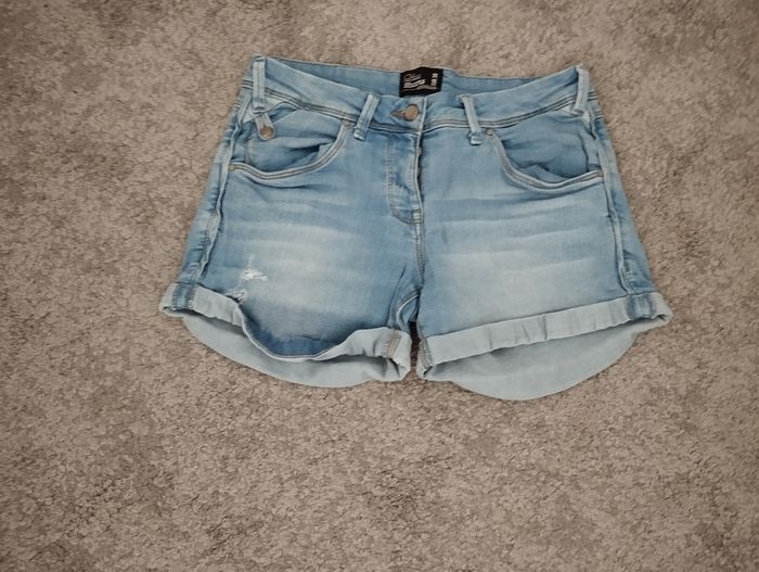 Short bleu jean - photo numéro 2