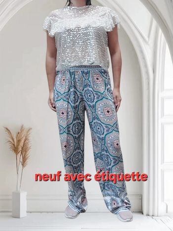 Pantalon canon neuf taille M