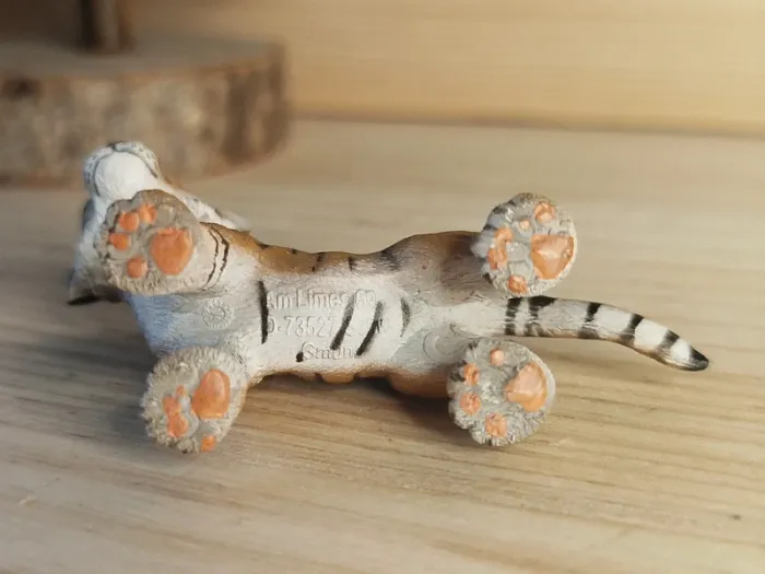 Schleich jeune tigre marron Figurine félin Animal de la savane - photo numéro 3