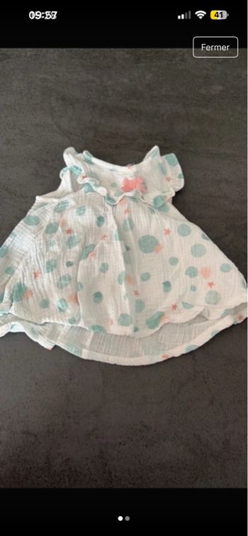 Robe bébé fille 
