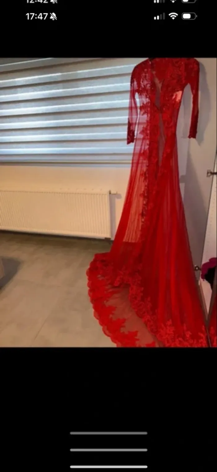 Caftan pour le hené a mettre sur la robe de marié xs