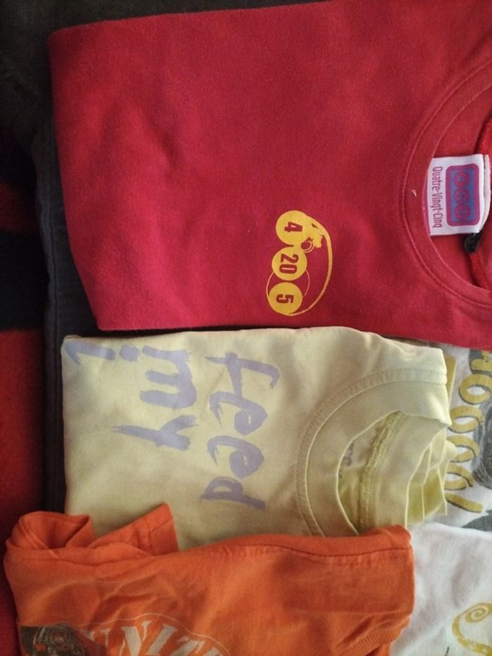 Lot tee shirt garçon manche courte - photo numéro 5