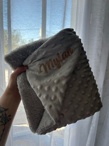 Couverture bébé personnalisée 