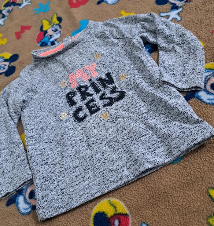 T-shirt bébé longue manche 6mois - photo numéro 2