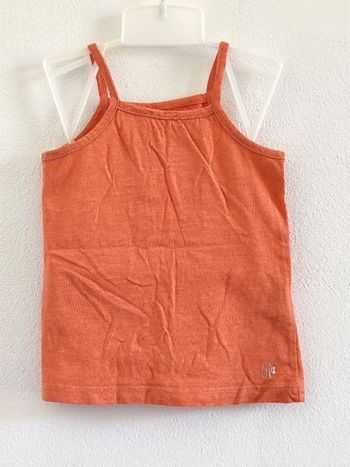 Débardeur bébé fille orange