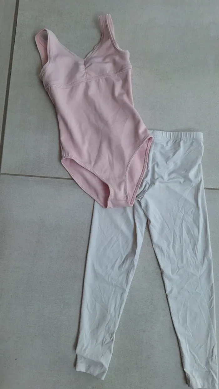 Ensemble danse collant et justaucorps 6 ans