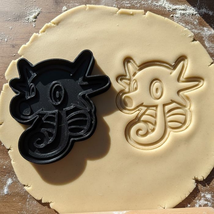 Emporte-pièce Pokémon Hypotrempe 8cm pour biscuits et pâtisseries