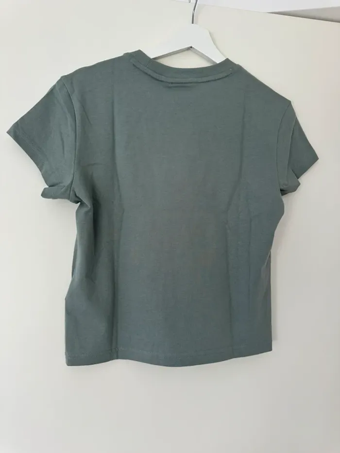 Adidas tshirt slim vert argent taille M neuf avec étiquette - photo numéro 10
