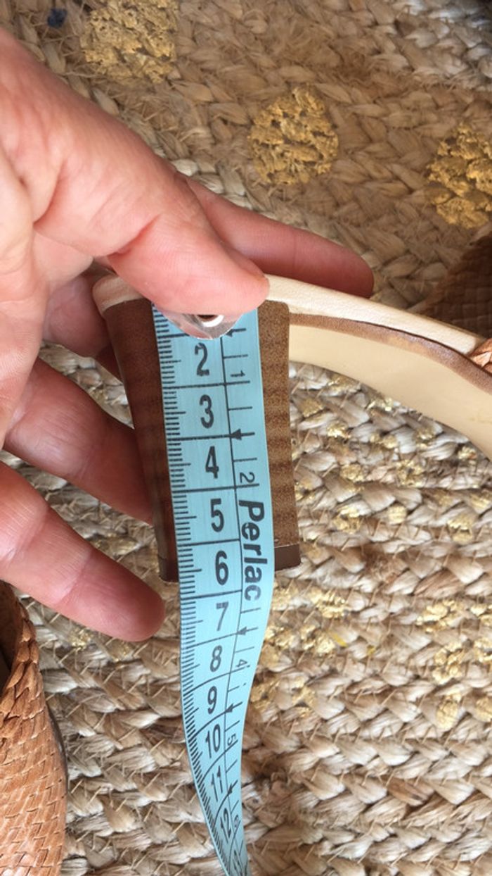 Sabot mule cuir tressé 37 - photo numéro 4