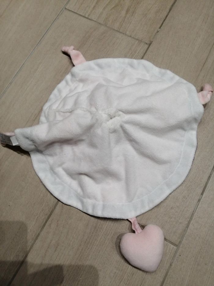 sauthon Doudou souris rose gris rond Lilibelle - photo numéro 3