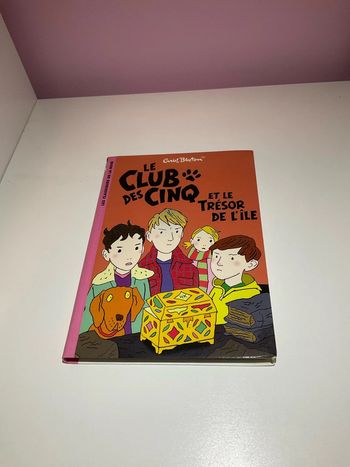 Livre Le club des cinq et le trésor de l’île