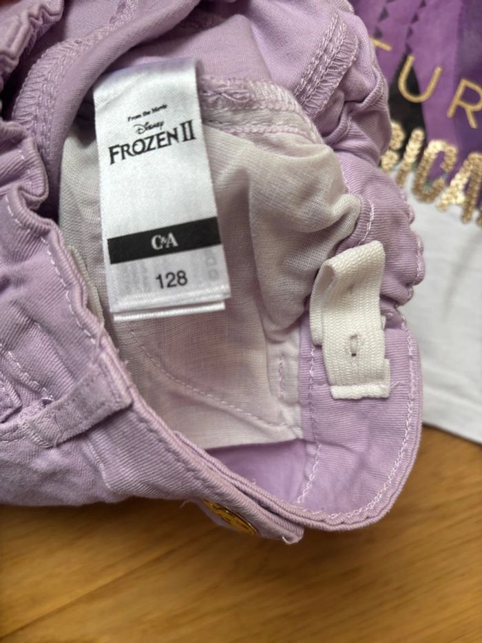 Ensemble été Disney la reine des neiges 7/8 ans - photo numéro 5