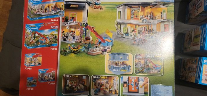 Lot maison playmobil 9266+9268+9271+70988 - photo numéro 10