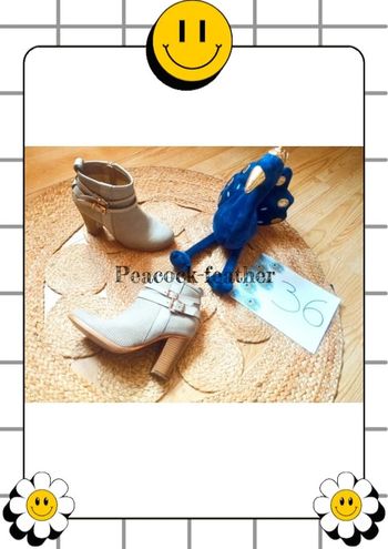 Bottines talons beiges 36