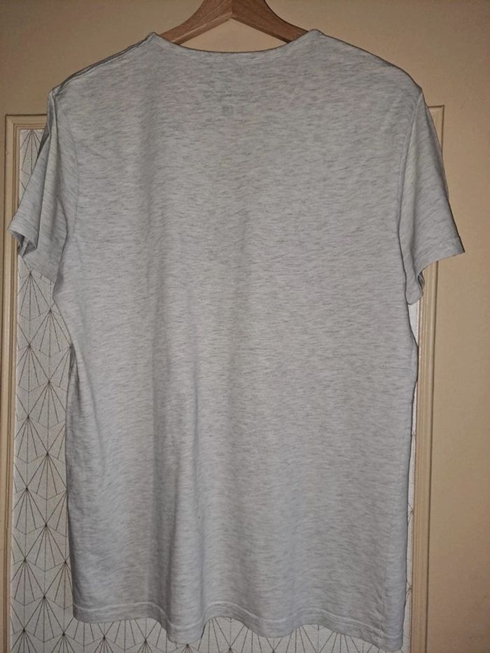 Lot de 3 T-shirts homme L avec petits défauts voir photos légère et décoloration de pliage - photo numéro 15