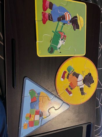 Puzzles petit ours brun