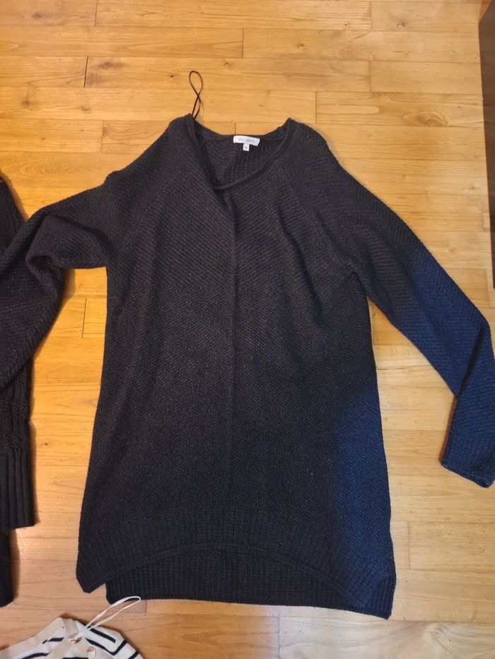 Lot de z pulls et un gilet long taille M - photo numéro 3