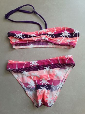 Maillot de bain bikini 2 pièces surf 8 ans OLAIAN TBE