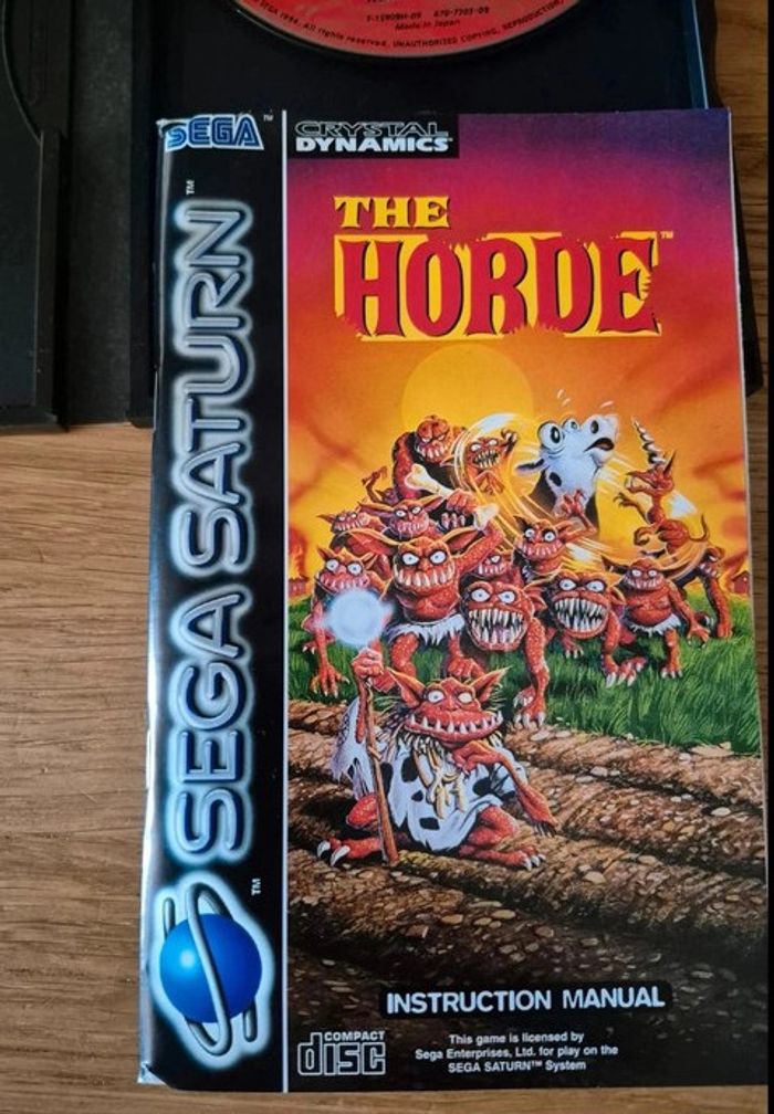 Jeu The Horde Complet - SEGA Saturn - Version française intégrale Pal FR - photo numéro 4