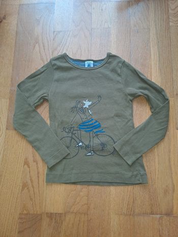 Tee-shirt kaki taille 4 ans