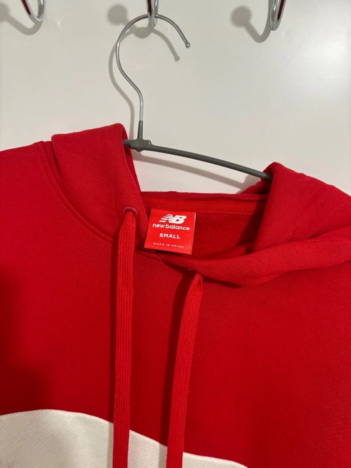 Sweat à capuche new balance taille small - photo numéro 4