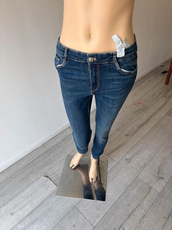 Jeans slim bleu brut neuf Zara