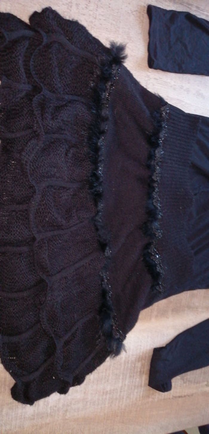 Ensemble jupe en laine et haut - photo numéro 2