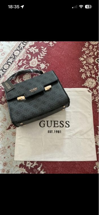 Véritable sac guess neuf noir 