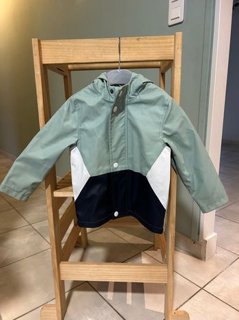 Imperméable léger avec doublure polaire