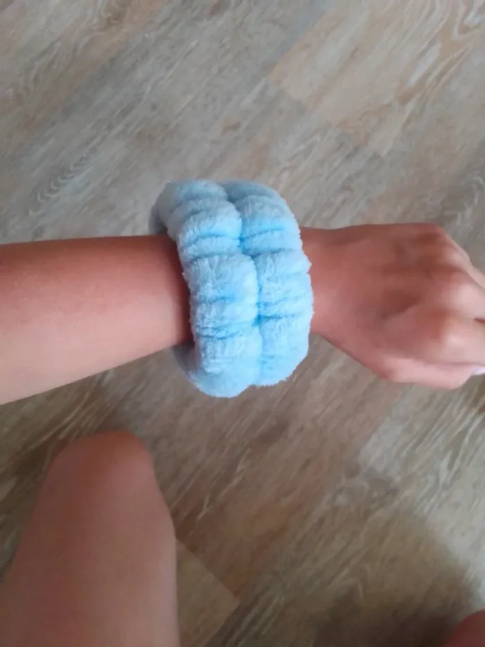 Bracelet femme anti transpirant bleu - photo numéro 3