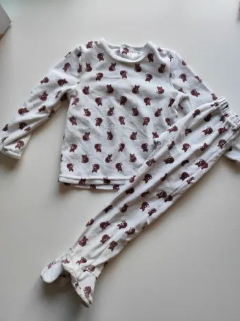 Pyjama velours 36 mois