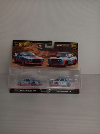 Hotwheel premium lancia et fiat