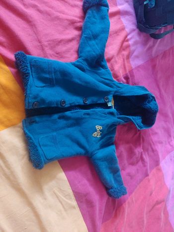 Gilet moumoute tape a l' œil