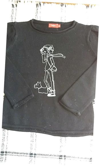 Pull fille taille 6 ans