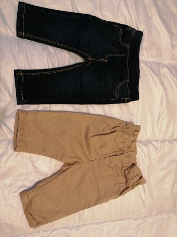 Lot 2 jeans 6 mois