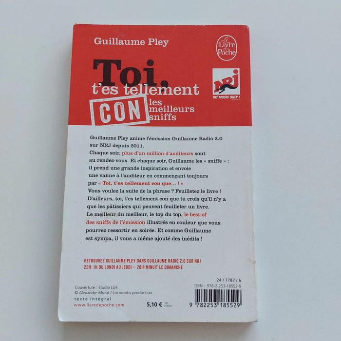 Livre - Toi t'es tellement con - photo numéro 2