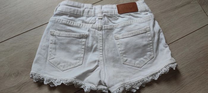 Short en jean blanc zara - photo numéro 3