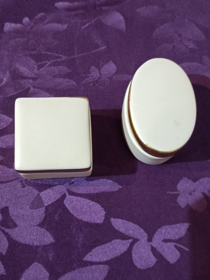 Set boîtes porcelaine - photo numéro 5