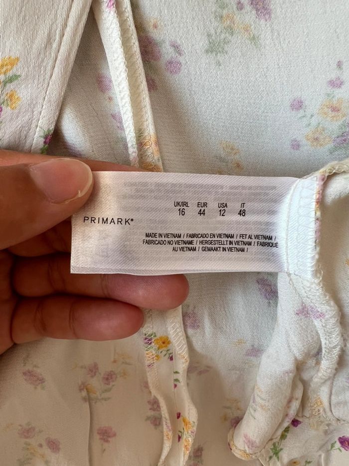 Jupe Longue Fleurie & Boutonnée Primark XXL - photo numéro 6