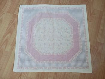 lot de 2 taies d'oreiller carrée imprimée fleurie 60 cm