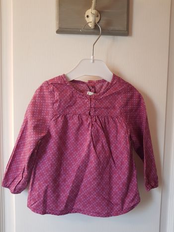 Blouse 12 mois vertbaudet