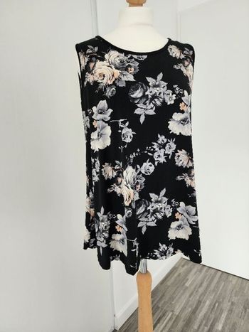 T-shirt imprimé sans manches